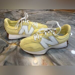 Canery Yellow New Balance 327